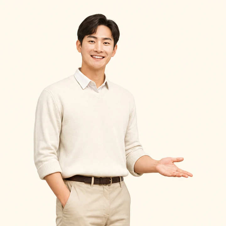신용불량 아르카나 장기렌트카 상담 신청을 안내하는 담당자